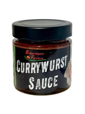 CURRYWURSTSAUCE 185ml von Feinkost Bidermann Hausgemacht (1 L/€ 24,32)